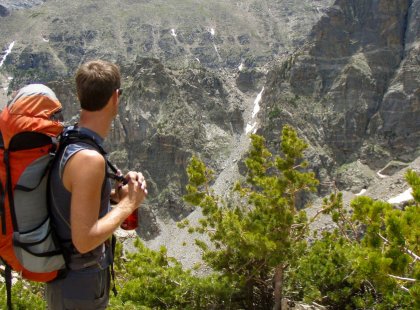 Backpacking into the national park wilderness is the best way to experience this natural wonder.