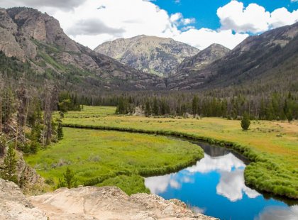 Rocky Mountain National Park’s  East Inlet awaits.