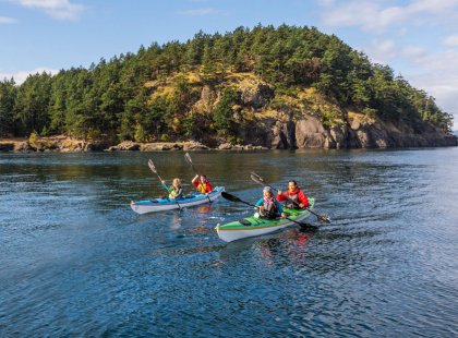 Our itinerary showcases some of the most beautiful areas in this world-class paddling destination.