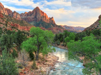 Experience the majesty of Zion National Park’s cliffs, canyons and rivers.
