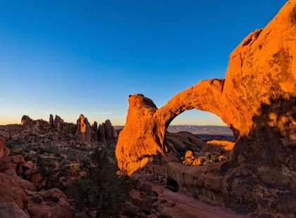 Arches National Park contains over 2,000 sandstone arches of all shapes and sizes.