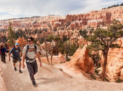 The beauty of Bryce Canyon is best appreciated on foot.