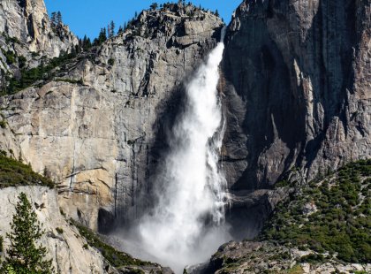 A hike to the top of 2,425-foot-high Yosemite Falls offers a unique perspective of one of America's highest waterfalls.