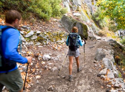 Set out on daily hikes along some of Yosemite’s most scenic trails.