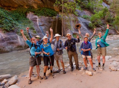Experience the wonders of Zion with your fellow travelers.