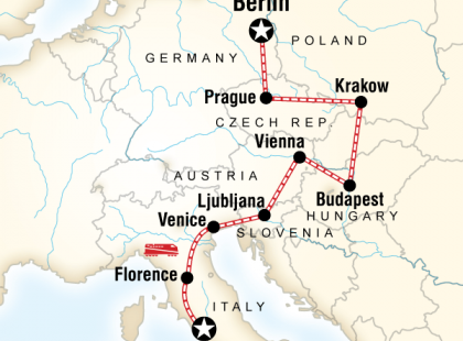 Rome to Berlin on a Shoestring