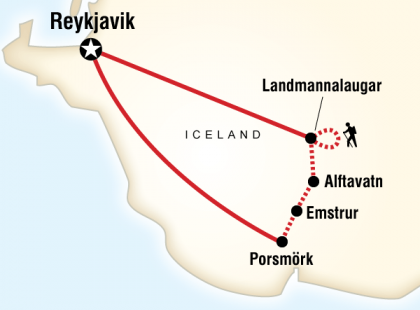 Trekking in Iceland - The Laugavegur Trail