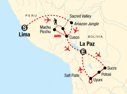 Peru and Bolivia: Machu Picchu to the Salt Flats