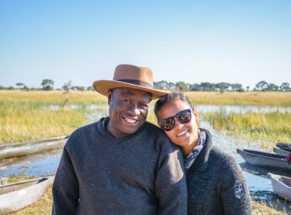 Enjoy the Okavango Delta and your local guide with Intrepid Travel