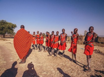 Masai people in Kenya