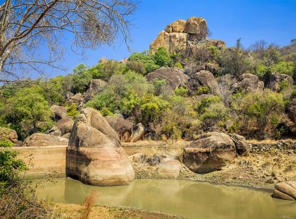 Zimbabwe, Matobo National Park, Rocks