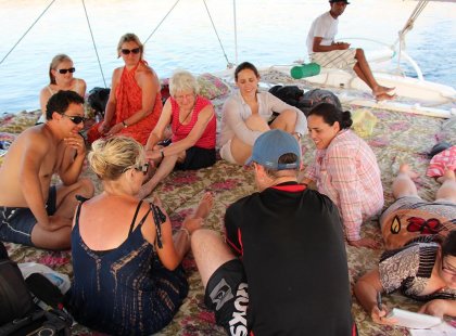 Relax on a Felucca in Egypt
