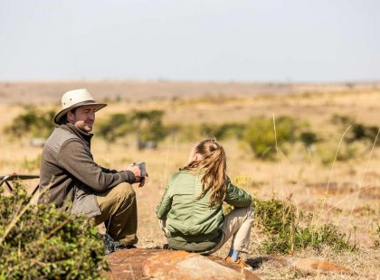 Africa Father Daughter
