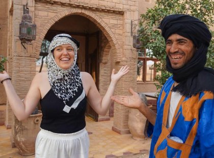 Have fun with the locals in Merzouga, Morocco