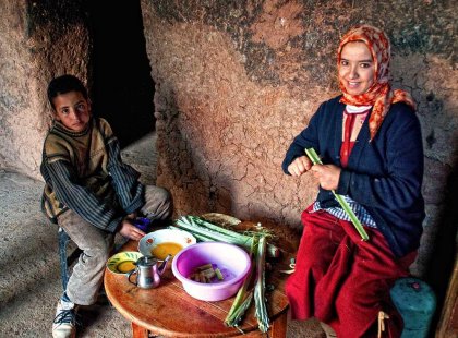 Locals in Marrakech, Morocco