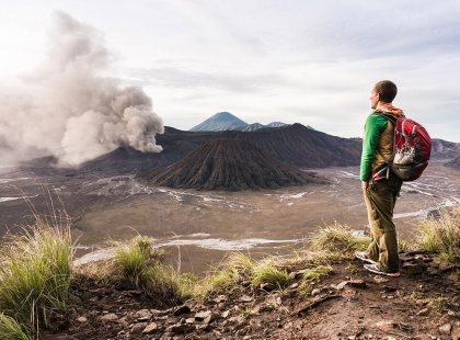 Hike up Mount Bromo in Indonesia