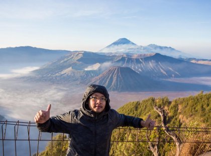 Mount Bromo in Indonesia
