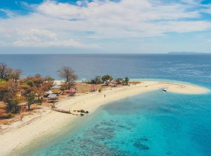 Moyo Island in Indonesia