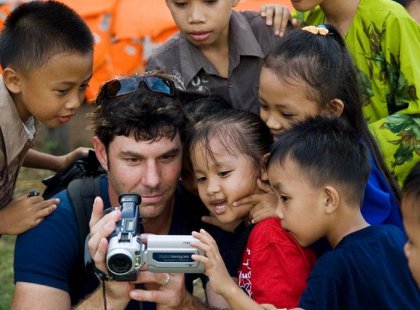 Borneo local children