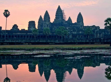 cambodia ankor wat sunrise