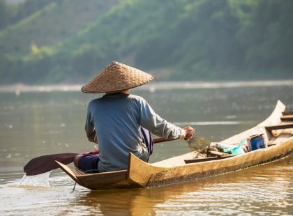 The Mekong River in Laos
