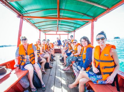 Cambodia Boat Ride in Sihanoukville Ryan Bolton