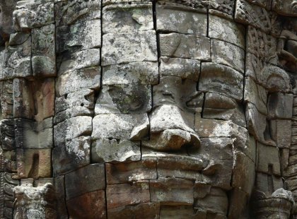 Angkor faces
