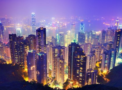 China_Hong-Kong_Night-Cityscape_Skyscraper