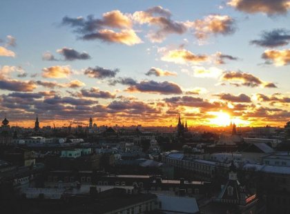 Moscow Sunset View