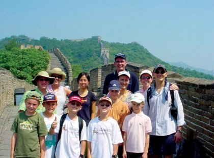 Families on the Great Wall