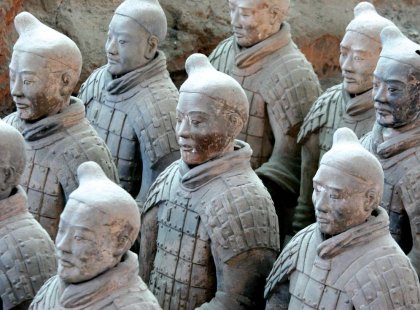 Terracotta warriors, Xian