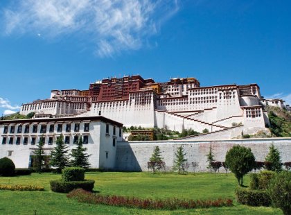 Potala Palace in Ilasa, Tibet