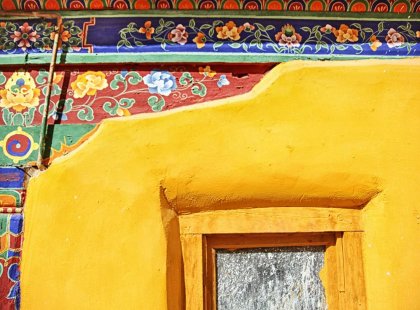 Some of the colourful details of Ihasa, Tibet