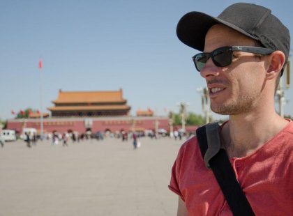 Visit Tiananmen Square in China with 18 to 29s Intrepid Travel