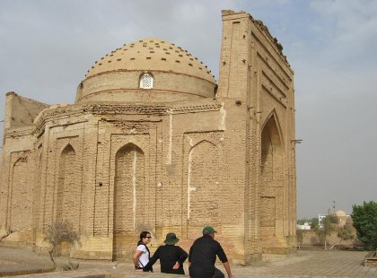 Turkmenistan, Konye-Urgench, Group. Turabek Mausoleum