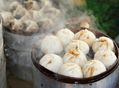 Steamed dumpling, Beijing, China