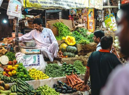 India Jaipur Market