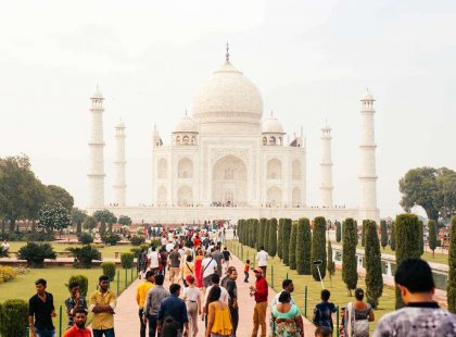 India Agra Taj Mahal