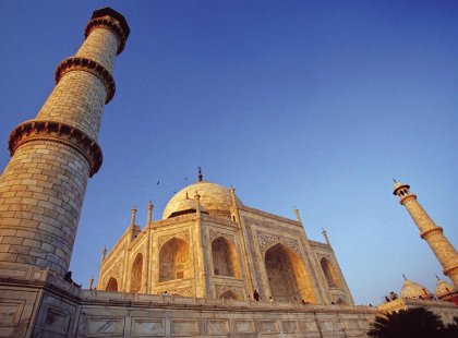 India Taj Mahal sunrise