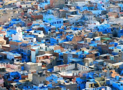 india jodhpur blue city