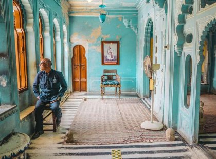 India Udaipur city palace