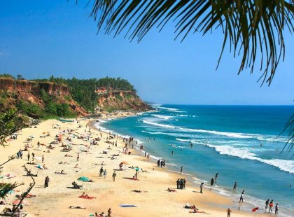 india varkala beach