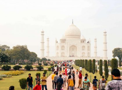 India Agra Taj Mahal