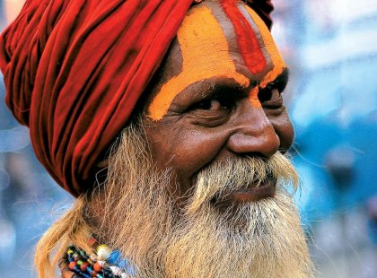 india local man smiling