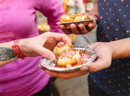 Sample some of Delhi's delicious street food, India