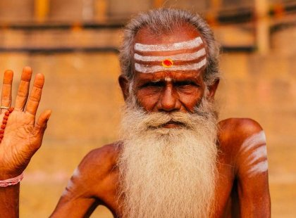India Varanasi local man