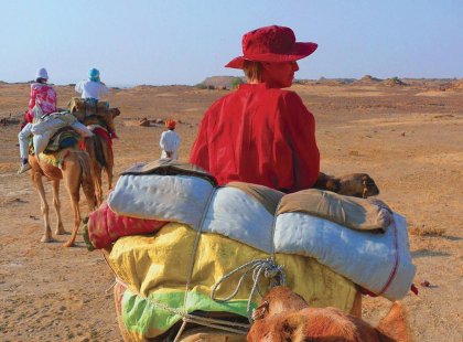 india jaisalmer camel trek