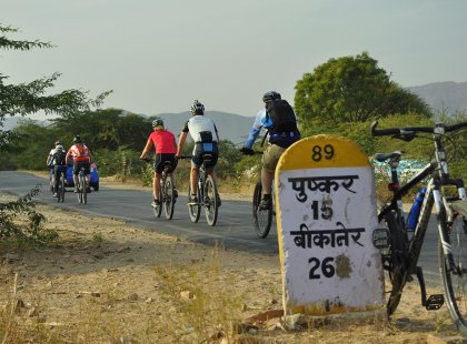 india cycling road