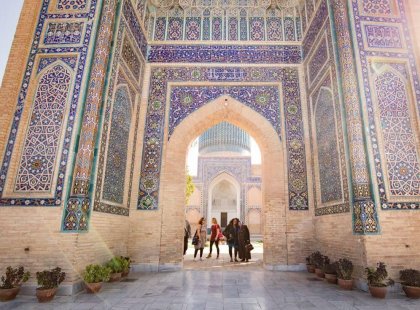 Explore Samarkand Uzbekistan with Intrepid Travel