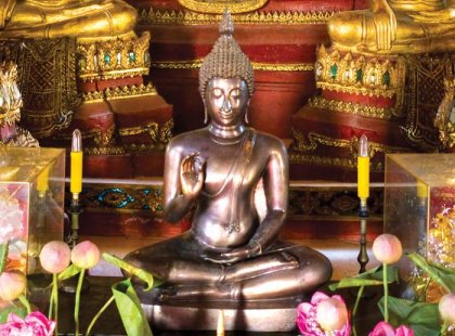 Buddhist statue, Bangkok